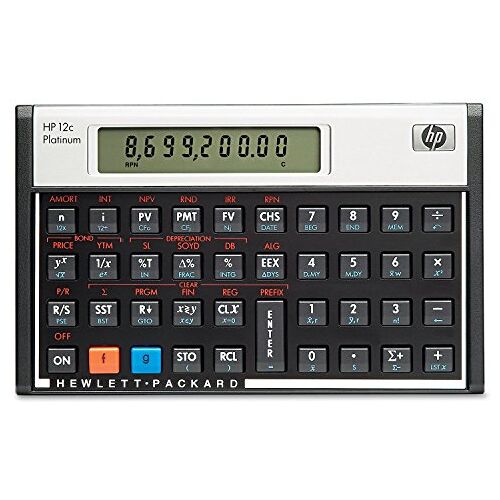 HP [] Calculator Financiële Platinum RPN Algebraïsche Programmeerbare Ref 12C PLATINUM