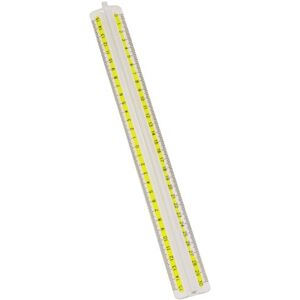 LYRA Fila Noflash Triple Decimeter 30 cm in PVC envelop LYRA Fila Noflash Triple Decimeter 30 cm in PVC envelop