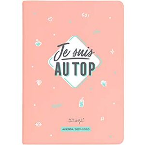 Mr. Wonderful WOA09735FR Klassieke kalender 2019-2020 dagmodel, meerkleurig, One Mr. Wonderful WOA09735FR Klassieke kalender 2019-2020 dagmodel, meerkleurig, One