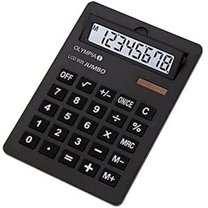 Olympia rekenmachine LCD 908, zwart Olympia rekenmachine LCD 908, zwart