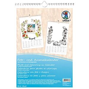 Ursus 6160000 Foto- en schilderkalender, DIN A4, met plantenmotieven, wit Ursus 6160000 Foto- en schilderkalender, DIN A4, met plantenmotieven, wit