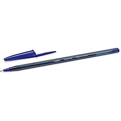 BIC Bibliotheek Cristal Exact Ultra Fine tip 0,7 mm Traz 0,3 mm kleur Azul 992605 BIC Bibliotheek Cristal Exact Ultra Fine tip 0,7 mm Traz 0,3 mm kleur Azul 992605