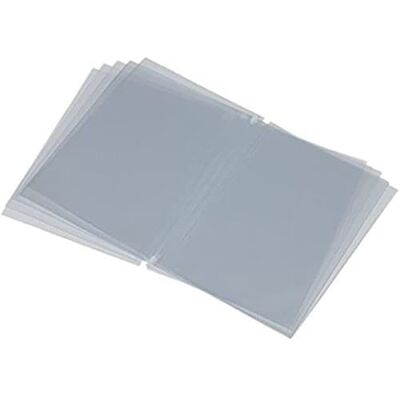 SECURIT Inlegger met dubbelzijdige DIN A5 transparante hoezen Voor menu- en wijnkaarten Voor cafés, bars, restaurants Set van 10 SECURIT Inlegger met dubbelzijdige DIN A5 transparante hoezen Voor menu- en wijnkaarten Voor cafés, bars, restaurants Set van 10