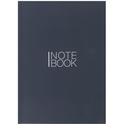 Stylex 76350 Premium notitieboek in A4-formaat, geruit, met 192 pagina's en harde kaft in zwart Stylex 76350 Premium notitieboek in A4-formaat, geruit, met 192 pagina's en harde kaft in zwart