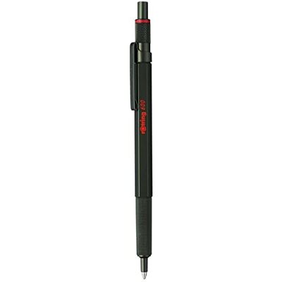 rOtring 600 Balpen Medium Point Zwarte Inkt Groen vat Hervulbaar rOtring 600 Balpen Medium Point Zwarte Inkt Groen vat Hervulbaar
