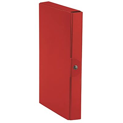 Esselte C24 Eurobox projectmap, 25 x 35 cm, rug 4 cm, rood, 1 stuk, 390324160 Esselte C24 Eurobox projectmap, 25 x 35 cm, rug 4 cm, rood, 1 stuk, 390324160