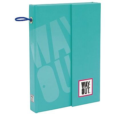 WAY OUT WAYOUT Dagboek/Kalender 23 Watergroen WAY OUT WAYOUT Dagboek/Kalender 23 Watergroen