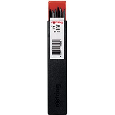 rOtring Tikky S0230451 Vulpotlood, Zwart, 2.0 mm rOtring Tikky S0230451 Vulpotlood, Zwart, 2.0 mm
