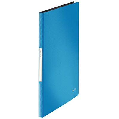 Leitz Solid showmap PP A4, 20 hoezen, lichtblauw, 10 stuks, 45641030 Leitz Solid showmap PP A4, 20 hoezen, lichtblauw, 10 stuks, 45641030