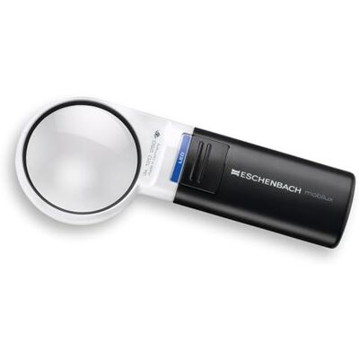 Eschenbach Vergrootglazen mobilux LED 12D, 3x, 60mm Eschenbach Vergrootglazen mobilux LED 12D, 3x, 60mm