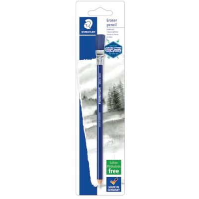 Staedtler Mars 526 61 Gumstift – met borsteltje, enkel Nauwkeurig gummen, PVC- & latexvrij – duurzaam hout, voor kinderen – Art.-Nr. 526 61BK-C Staedtler Mars 526 61 Gumstift – met borsteltje, enkel Nauwkeurig gummen, PVC- & latexvrij – duurzaam hout, voor kinderen – Art.-Nr. 526 61BK-C