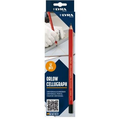 LYRA Formaat 4084900104576 allespen op 12 st. Rood 24 cm SB LYRA Formaat 4084900104576 allespen op 12 st. Rood 24 cm SB