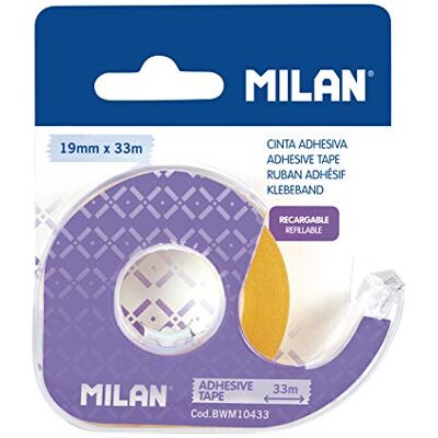 MILAN Dispenserfolie met plakband, 19 mm x 33 m MILAN Dispenserfolie met plakband, 19 mm x 33 m
