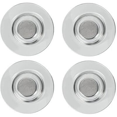 Nobo Extra sterke glazen whiteboard-magneten, 4 stuks, voor magnetische whiteboards en planners, houdt 6 A4-vellen papier, thuis of op kantoor, 4-pack, 32 mm, transparant, 1904116 Nobo Extra sterke glazen whiteboard-magneten, 4 stuks, voor magnetische whiteboards en planners, houdt 6 A4-vellen papier, thuis of op kantoor, 4-pack, 32 mm, transparant, 1904116