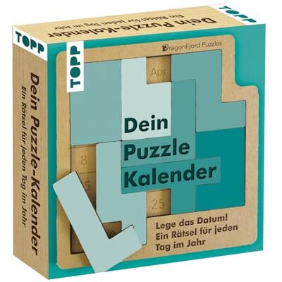 TOPP Dein Puzzle-Kalender. Lege das Datum ein Rätsel für jeden Tag im Jahr: Das patentierte Original. Ewiger Kalender mit der unbegrenzten Logik-Herausforderung TOPP Dein Puzzle-Kalender. Lege das Datum ein Rätsel für jeden Tag im Jahr: Das patentierte Original. Ewiger Kalender mit der unbegrenzten Logik-Herausforderung