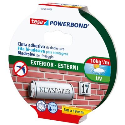 tesa Powerbond Exterior 5M x 19mm Mancheta tesa Powerbond Exterior 5M x 19mm Mancheta