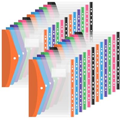 Woobroo Kunststof hoesjes, A4, 24 stuks Woobroo Kunststof hoesjes, A4, 24 stuks