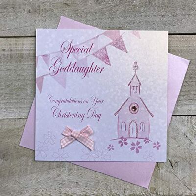 WHITE COTTON CARDS Speciale wenskaart, voor de doop WHITE COTTON CARDS Speciale wenskaart, voor de doop