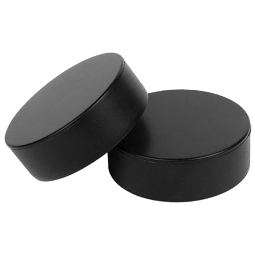 INOOMP 2 Stuks Roller Hockey Pucks Ijshockey Pucks Bulk Straat Hockey Pucks Hockey Puck Ballen Herbruikbare Ijshockey Training Puck Voor Kinderen Jongens Jeugd Volwassen Outdoor