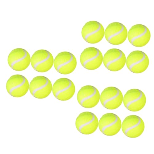 GANAZONO 18 Stuks Oefentennisballen Tennis+Ballen Tennis Balll Tenis Lica Utr Tennis Heavy Duty Tennisballen Oefening Tennisballen Diverse Kleuren Tennisballen Bulk Racket Kind