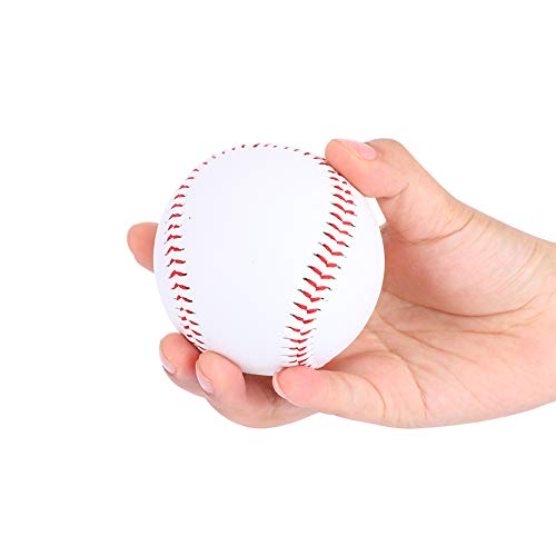 SPYMINNPOO 7.2CM Honkbal Honkbal Koeienhuid Honkbal, Zachte Honkbal Koeienhuid Standaard Verminder Impact Zachte Honkbal Training Honkbal voor Jeugd Oefen Trainning Caps