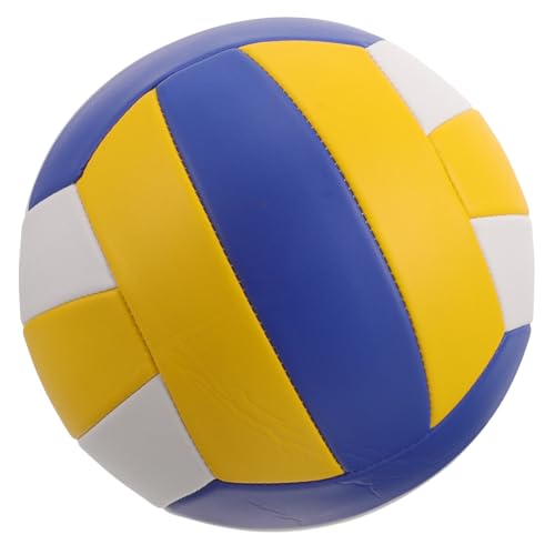 YARNOW 5 Sport Strandballen Opblaasbare Volleybal Leren Volleybal Zachte Indoor Sportbal Volleybal in De Achtertuin Volleybal Uitrusting Zwembadvolleybal Buiten Speelbal Pu Apparatuur