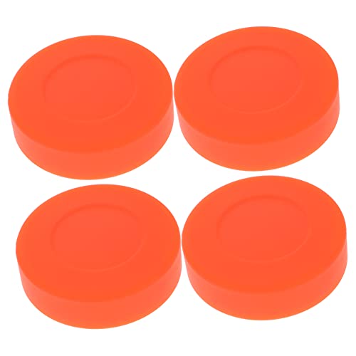 POPETPOP 4Pcs Hockey Oefenbal Officiële Regelgeving Hockey Pucks Hockey Oefenen Puck Rubber Oefenen Puck Hockey Training Puck Ijshockey Spel Puck Professionele Hockey Puck