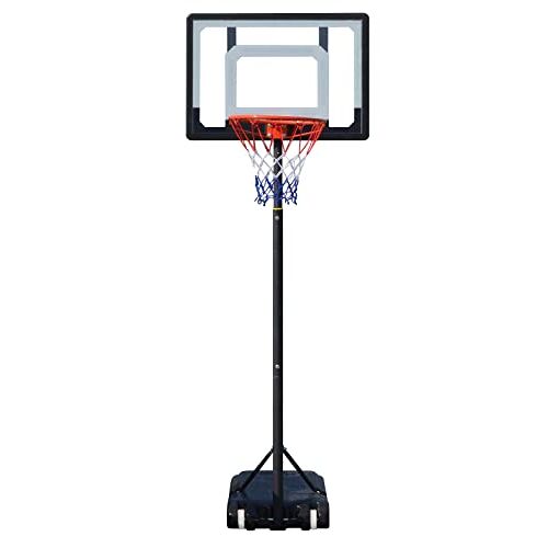 ProSport Basketbal Hoepel Kids 1,6-2,1m Basketbal hoepel outdoor Basketbal hoepel hoogte verstelbaar Basketbal hoepel kinderen vulbare basketball hoop staan