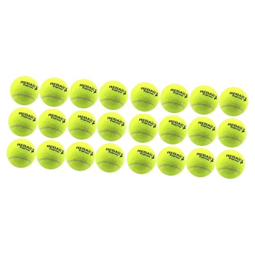 Yardwe 24 Stuks Tennisballen Tennis+Ballen Utr Tennis Oefenuitrusting Tennisuitrusting Tennisbanen Atletische Uitrusting