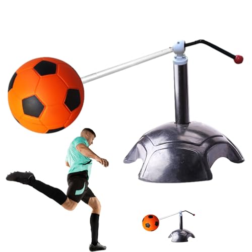 PRIMUZ Voetbal Touch Trainer, Voetbal Passing Trainingsapparatuur   Veermechanisme Voetbal Passing Trainer   Voetbalbehendigheidstrainingsapparatuur voor woonkamer, binnenplaatsen, sportveld,