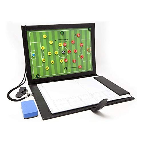 WISEPLAYERFC Voetbal Magnetisch Tactiek-Bord Voetbal Coach Map met Ritszakje