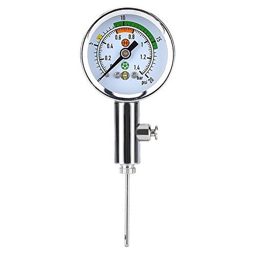 VGEBY Bal Luchtdrukmeter, Draagbare Sport Manometer Basketbal Air Guage Voetbal Pomp Manometer Bal Manometer Voetbalaccessoires