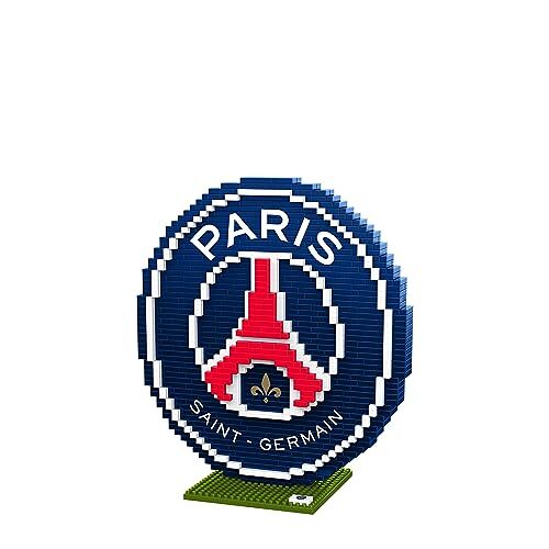 FOCO Officieel gelicentieerd Paris Saint-Germain FC BRXLZ Bricks Voetbal Logo Crest Bouwset