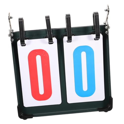 Milisten Scorer Scorebord Met Vaste Gesp Pong Scorebord Buitenshuis Scorebord Op Tafel Cornhole Basketbal Scorebord Scorebewaarder Voor Race Tafel Scorebord Amerikaans Voetbal Pvc Draagbaar