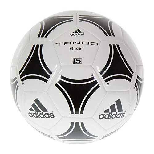 adidas Tango Glider trainingsbal voetbal bal, wit/zwart, 5
