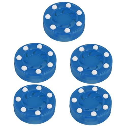 TOVINANNA 5 Stuks Rollerbal Professionele Hockeypuck Voor Spel Vloerhockey Pucks Rol Pucks Opleiding Dames Hockeyballen Air Hockey Hockeyballen Buiten Ijs Roller Straathockey P.p Sport- Kind