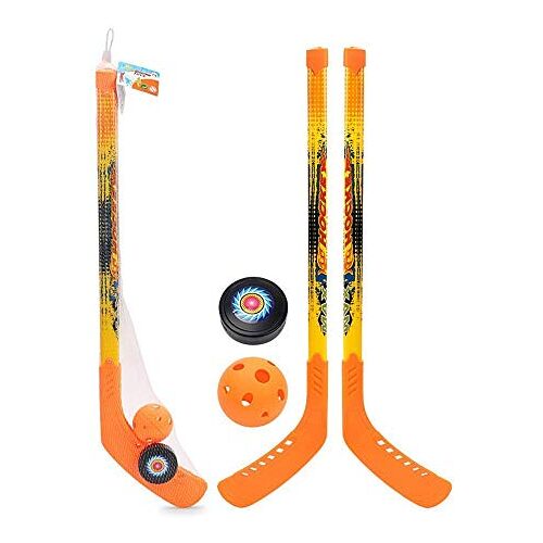 SOWOFA Ijshockey Kinderen Ijshockey Speelgoed Set dryland Hockey Stick Plastic Kinderen Outdoor Leisure Sport Racket