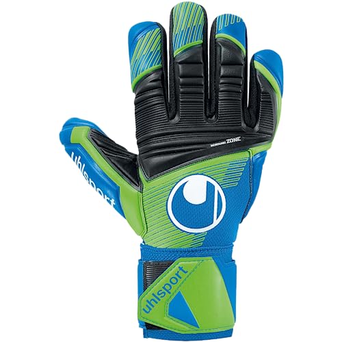 Uhlsport Aquasoft HN voetbal keepershandschoenen voetbalhandschoenen handschoenen Keepershandschoenen Voetbal Unisex Volwassenen en Kinderen voor optimale grip bij nat weer