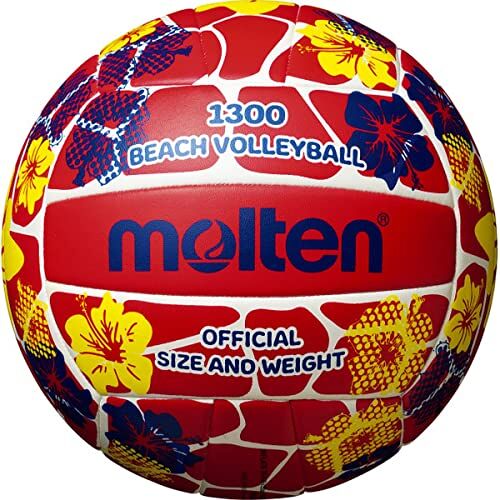 Molten Volleybalbal V5B1300-FR bloemen/rood 5