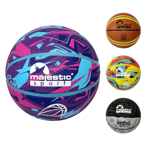 Majestic Sport Basketbal Outdoor Indoor, Basketballen maat 7 Galaxy