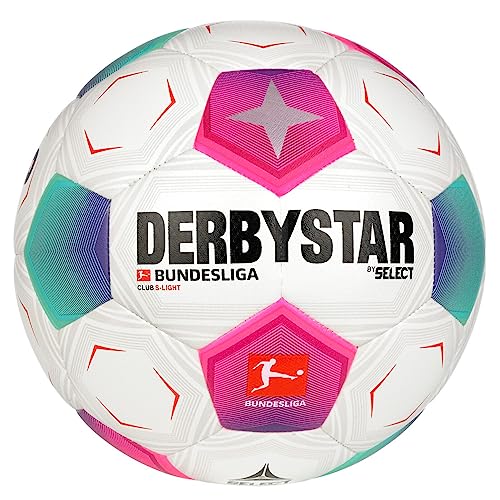 Derbystar Unisex Jeugd Bundesliga Club S-Light v23 Voetbal, wit, 3