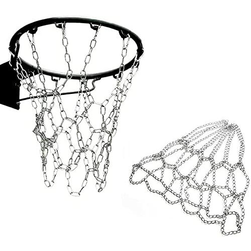 Bssowe Reservenet voor basketbalnet, basketbalnet, basketbalnet voor buiten, voor indoor basketbalveld, campus basketbalveld, duurzaam