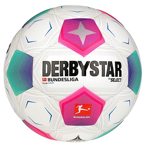 Derbystar Unisex Jeugd Bundesliga Club Light v23 Voetbal, Wit, 5