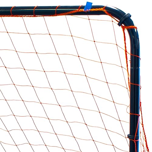 Park & Sun Sports Bungee-Slip-Net Vervanging Nylon Doelnet: Voetbal/Multi-Sport Doel, Oranje, 6' B x 4' H x 3' D