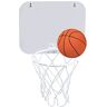 Begoon Mini-basketbalmand – kantoor- of toiletbasketbalmand – cadeau (witte achtergrond)