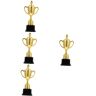 Toddmomy 4 Stuks Kindertrofee Mini Award Trofeeën Gouden Trofee Cup Delicate Prijs Trofee Gouden Award Trofee Gouden Trofee Cup Trofee Cup Mini Trofee Cups Basketbal Voetbal