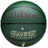 Wilson Basketbal, NBA Player Icon Outdoor, Giannis Antetokounmpo, Milwauke Bucks, Outdoor en Indoor, Maat: 7, Groen/Beige