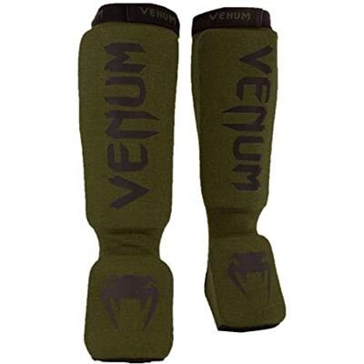 VENUM Kontact scheen- en voetbeschermers kaki/zwart XL VENUM Kontact scheen- en voetbeschermers kaki/zwart XL