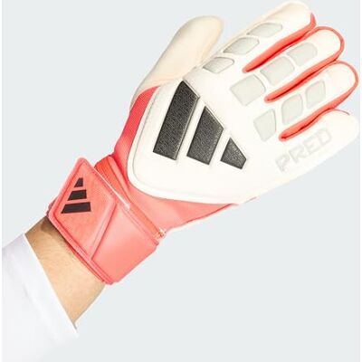 adidas Unisex adulto PREDATOR GOALKEEPER GLOVE MATCH, white/lucid red/black, 10 adidas Unisex adulto PREDATOR GOALKEEPER GLOVE MATCH, white/lucid red/black, 10