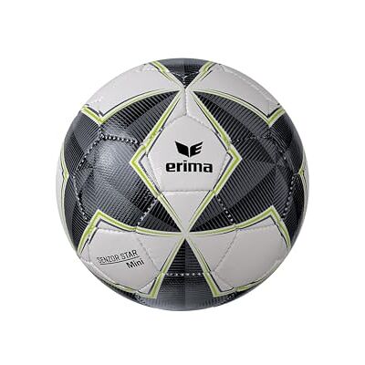 Erima Unisex-Jeugd SENZOR STAR MATCH Mini (7192415), zwart/grijs, 00 Erima Unisex-Jeugd SENZOR STAR MATCH Mini (7192415), zwart/grijs, 00
